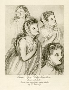 エマレディハミルトン 作： George Romney