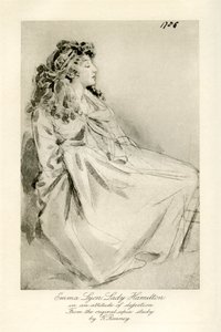 エマ・レディ・ハミルトン 作： George Romney