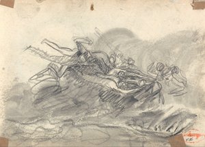 キリストの誘惑の魔人 作： ジョージ・ロムニー