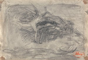 キリストの誘惑の魔人 作： ジョージ・ロムニー