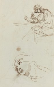 フィギュア研究 [裏面] 作： George Romney