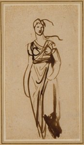 女性の姿 作： George Romney