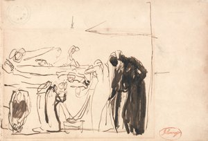 酒宴の参加者数 作： George Romney