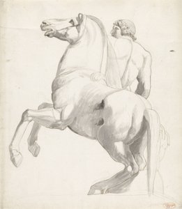 モンテカヴァッロの騎手 作： George Romney
