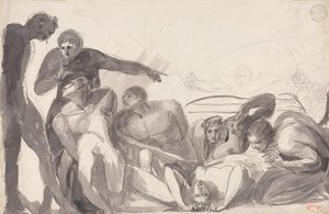 ハワード刑務所訪問 作： ジョージ・ロムニー