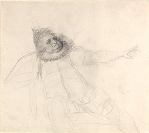 ファルスタッフ役のジョン・ヘンダーソン 作： George Romney