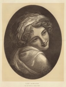 レディハミルトン 作： George Romney