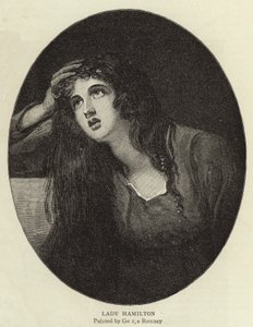 レディハミルトン 作： George Romney