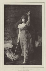 Circeとしての女性ハミルトン 作： George Romney