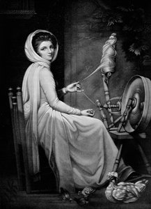 スピンストレスとしてのハミルトン夫人、c1782、1912
