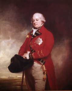 1790年、インベルニールのアーキバルドキャンベル少将とロスKBの知事、マドラスの総督兼司令官、1790年 作： George Romney