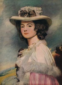 デイビスダベンポート夫人、1782-1784年 作： George Romney