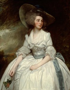フランシス・ラッセル夫人 作： George Romney