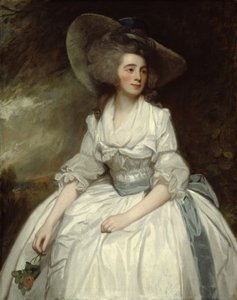 フランシス・ラッセル夫人、1785-87 作： George Romney