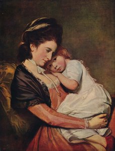 ジョンストーン夫人と息子、1775-1780、c1915
