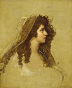 シドンズ夫人、1784年頃 作： George Romney