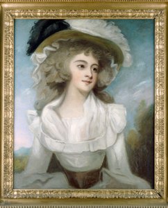 Senhora Tickell (óleo sobre tela)