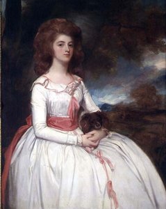 ムーディ夫人の肖像 作： George Romney
