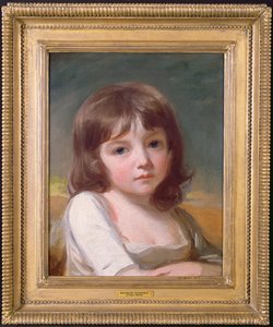少女の肖像 作： George Romney