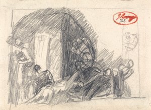 刑務所のシーン 作： ジョージ・ロムニー