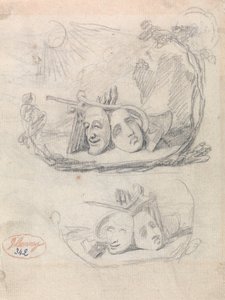 リチャード・カンバーランド扉絵 作： ジョージ・ロムニー