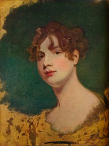 女性の頭のスケッチ、18世紀 作： George Romney