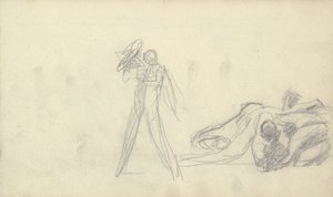 スケッチブックの描画 作： George Romney