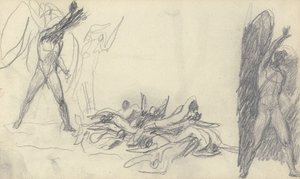 スケッチブックの絵 作： George Romney