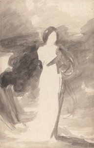 佇む貴婦人の習作