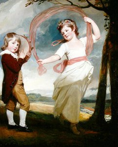 コーネウォール・チルドレン 作： George Romney