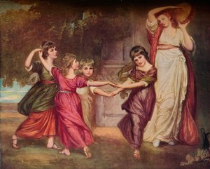 スタッフォード子供、c1776。 1914 作： George Romney