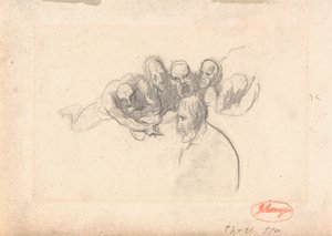 キリストの誘惑 作： George Romney