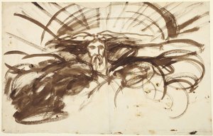 水の上を漂う神の霊 作： George Romney