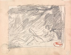 風景の中の二人の恋人 作： ジョージ・ロムニー