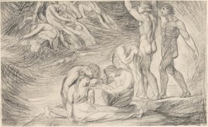 「十二夜」より、イリュリア沖の難破船を生き延びるヴィオラ 作： George Romney