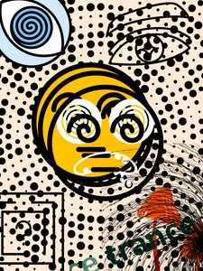 覚醒感、21世紀（イラスト） 作： George Rosaly