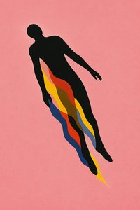 ブレイキング・スルー、2025年（アクリル、キャンバス）