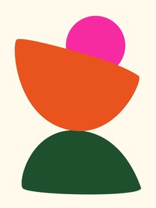 Vibrant Soul, 2023（キャンバスにペインティング） 作： George Rosaly