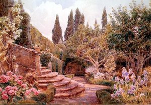 地中海の庭 作： George Samuel Elgood