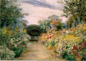 夏の花、Ramscliffe 作： George Samuel Elgood