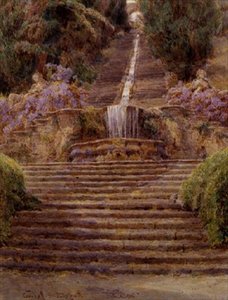 ザ・カスケード、ヴィラ・チコーニャ 作： George Samuel Elgood