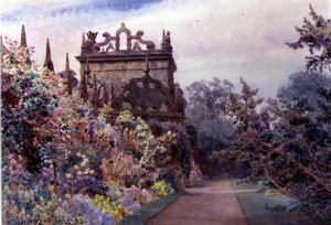 The Forecourt, Hardwick Hall, Derbyshire 作： George Samuel Elgood