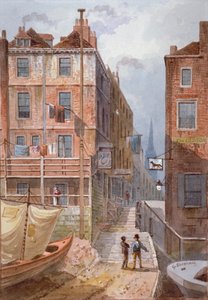 ハンガーフォード階段、ウェストミンスター、ロンドン、c1815 作： George Shepherd