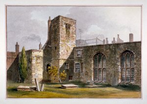 サヴォイ礼拝堂の眺め、サヴォイ宮殿、ウェストミンスター、1819 作： George Shepherd