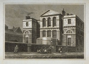 セッションハウスのビュー、オールドベイリー、1812 作： George Shepherd