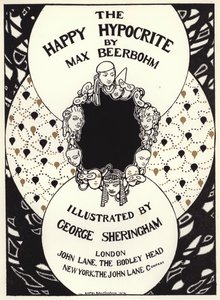 マックス・ベアーボーム著「The Happy Hypocrite」のイラスト（カラーリトグラフ 作： George Sheringham
