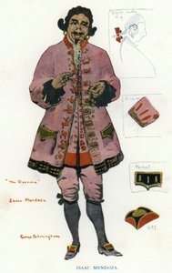 The Duenna by Sheridan：アイザック・メンドーサ（カラーリトグラフ 作： George Sheringham