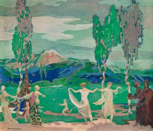 アバターのフィールド、20世紀、1914〜1915年 作： George Sheringham