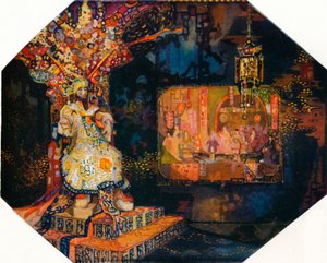 「ウー・シン・イン・ザ・グレート」、c1914 作： George Sheringham