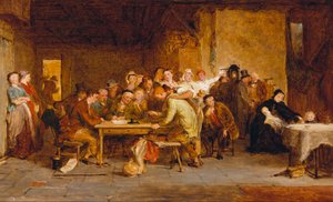 「ラッフル」のスケッチ、1868 作： George Smith